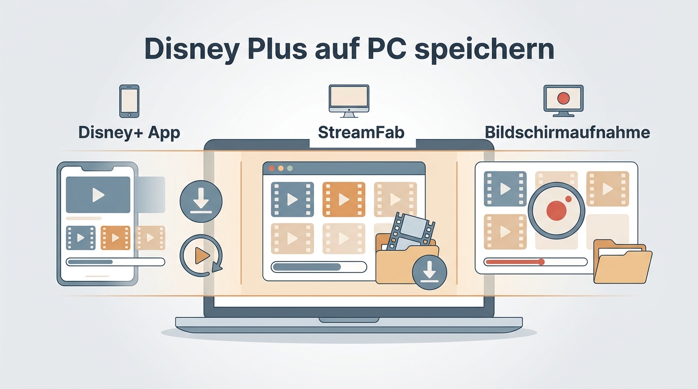 Disney Plus Downloader für PC: 3 Wege im Vergleich