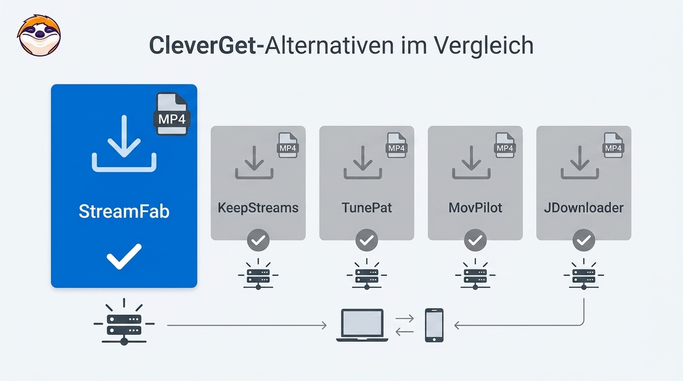 5 CleverGet-Alternativen 2026: MP4, Kosten und Stabilität im Vergleich