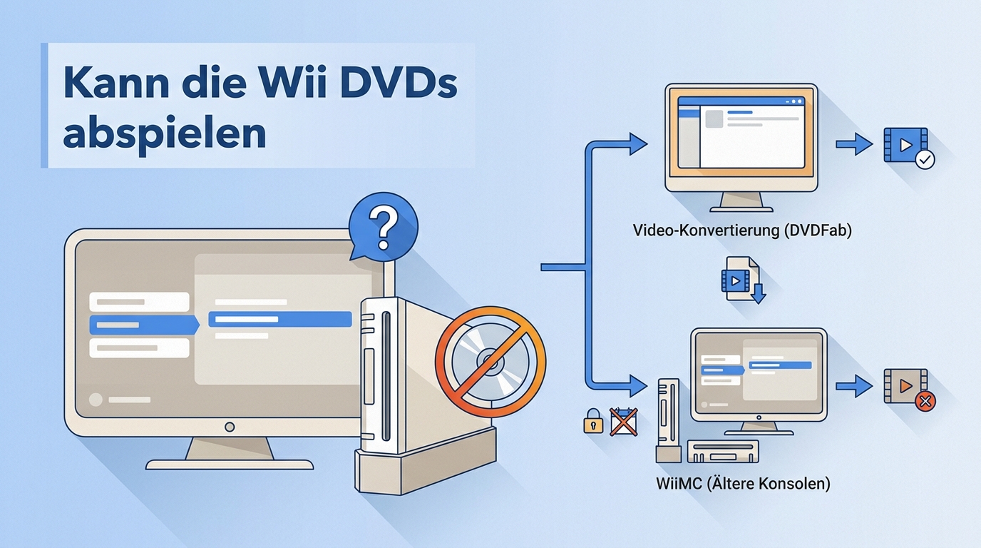 Kann die Wii DVDs abspielen? 2 Wege und wichtige Grenzen