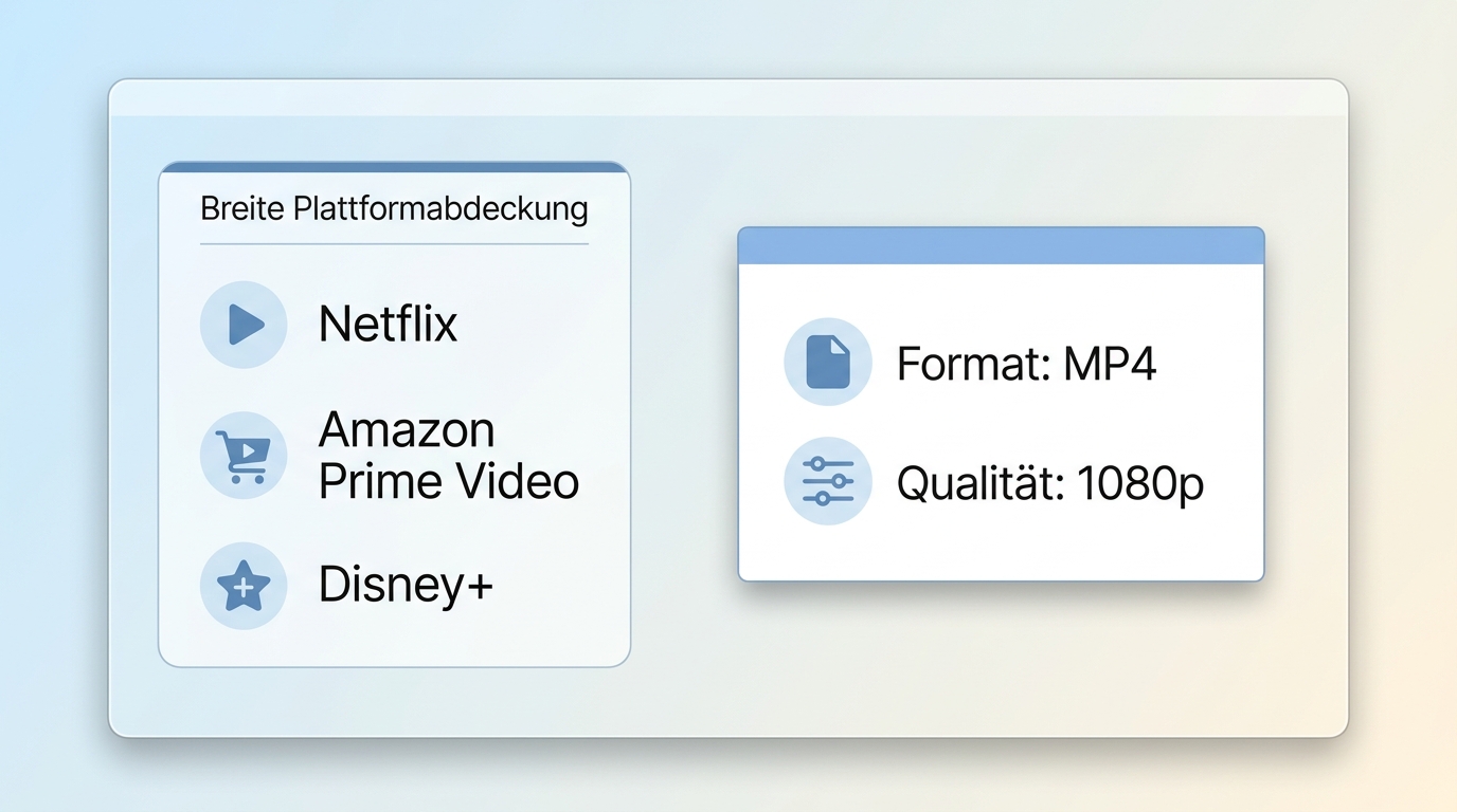 StreamFab als CleverGet-Alternative für mehrere Premium-Dienste