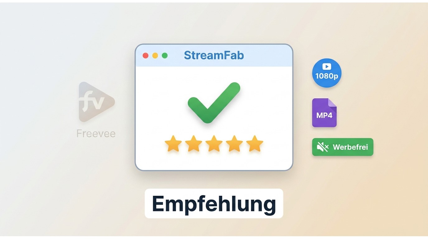 Empfehlung für den Freevee Download mit StreamFab Amazon Downloader