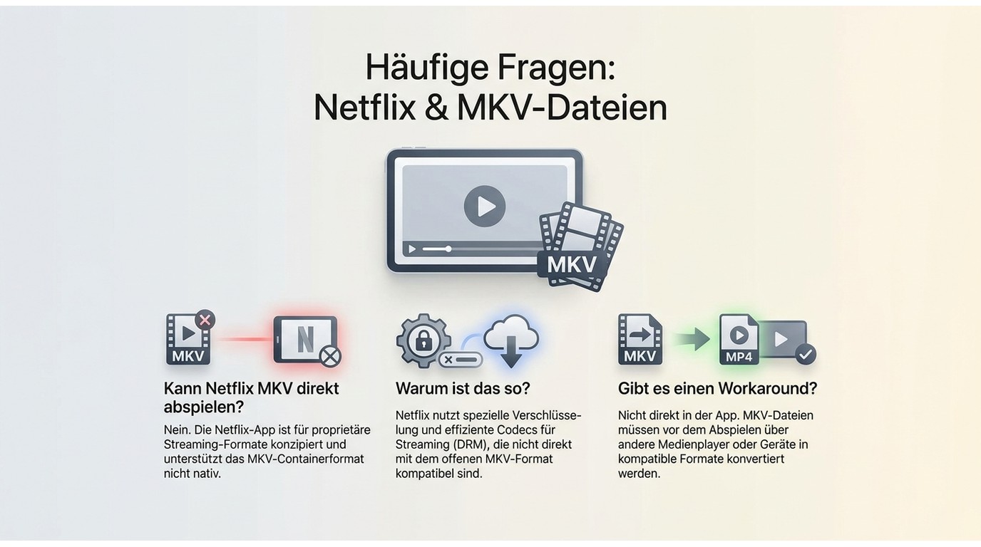Häufige Fragen zu Netflix und MKV