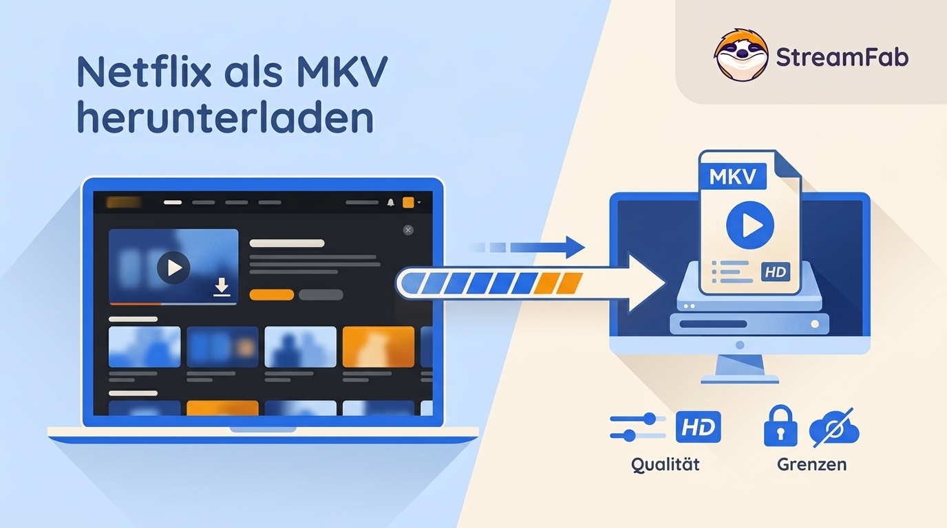 Netflix als MKV herunterladen: 4 Schritte, Qualität und Grenzen