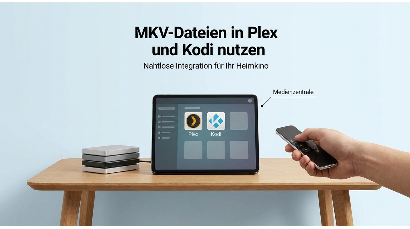 Netflix MKV Dateien in Plex und Kodi verwalten