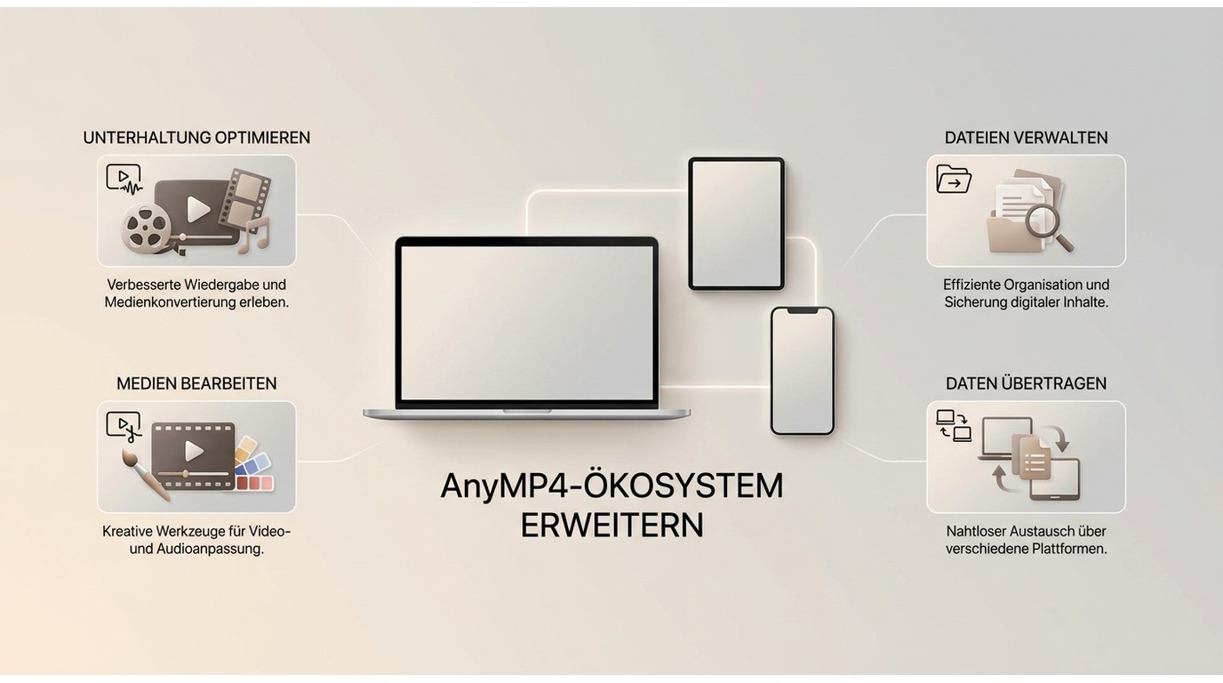 AnyMP4 Erfahrungen mit Aufnahme-, Bearbeitungs- und Exportfunktionen