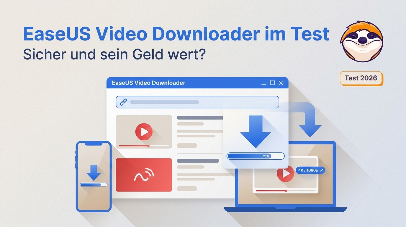EaseUS Video Downloader im Test 2026: Sicher und sein Geld wert?