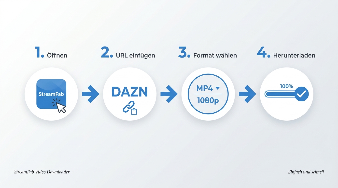 StreamFab Schritt für Schritt