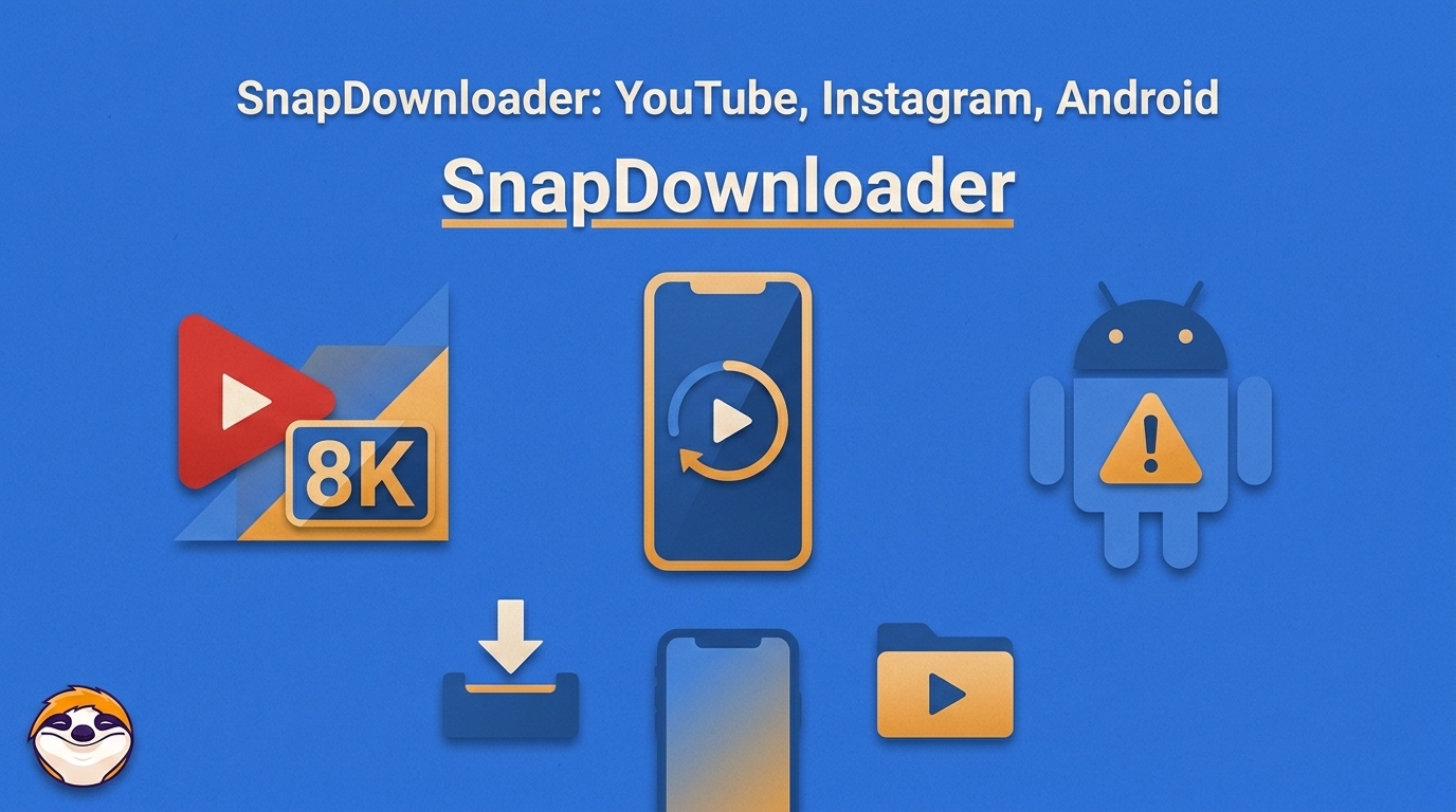 SnapDownloader 2026 im Test: YouTube 8K, Playlists, Instagram Reels und Android