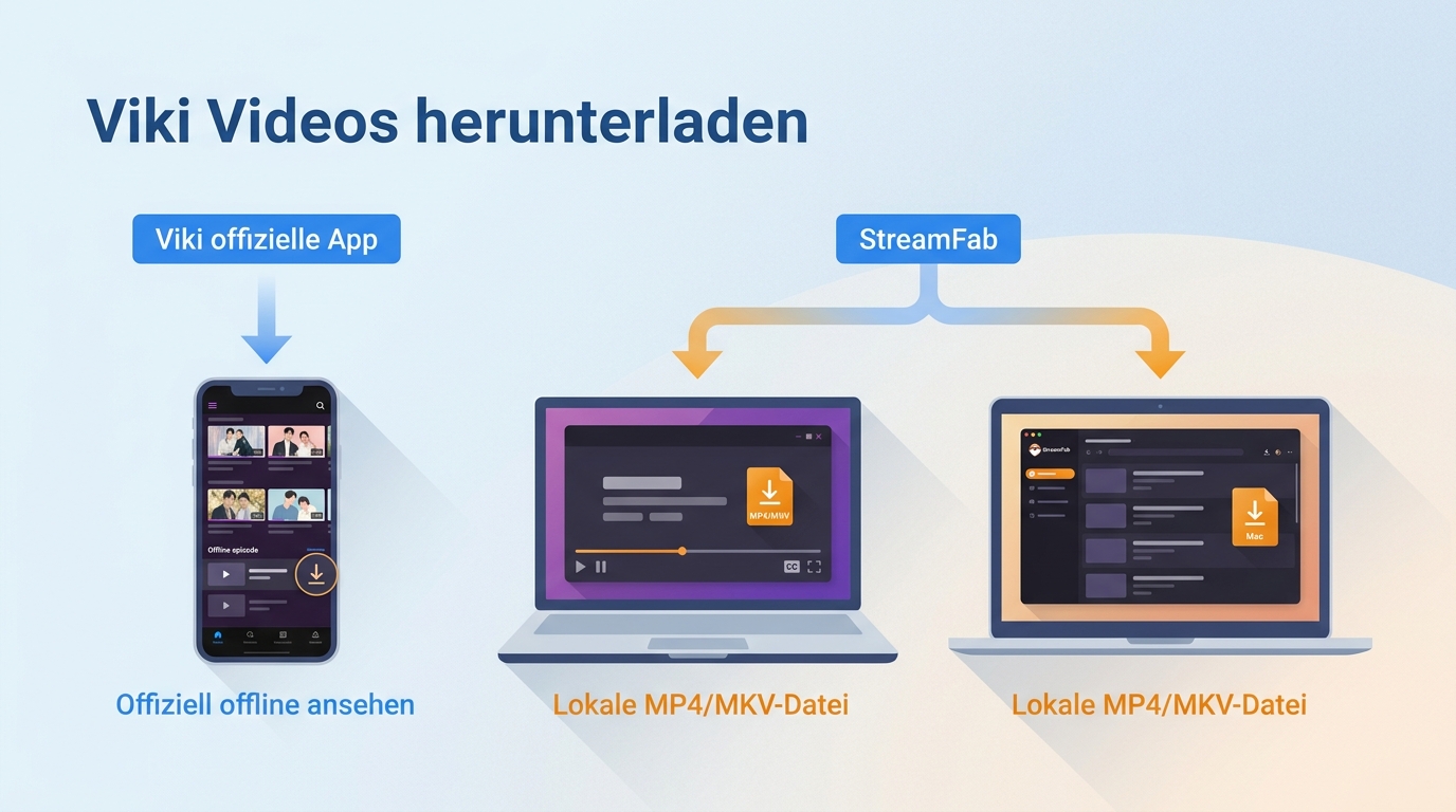 Viki Download 2026: 3 Wege für App, Windows und Mac