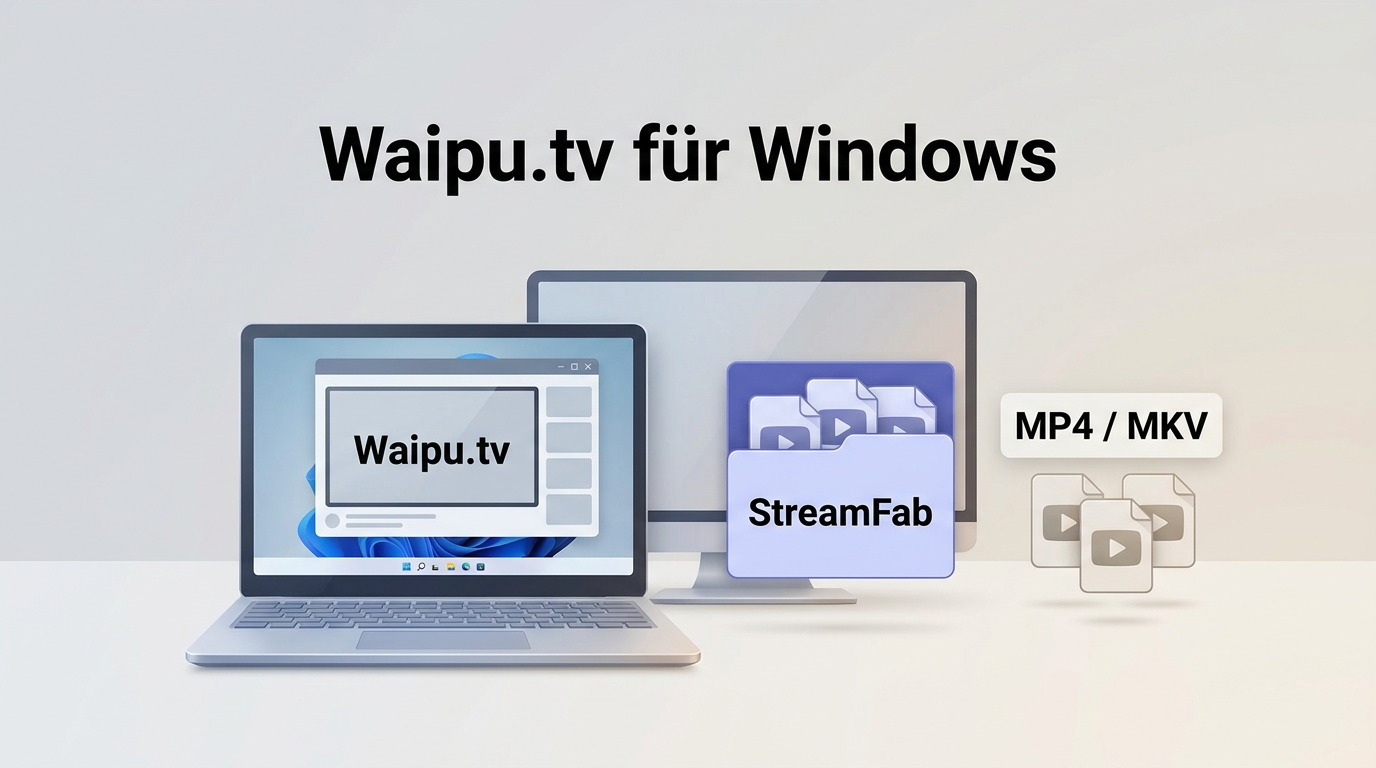 Waipu.tv für Windows: Web-Player, App-Download und lokale Dateien