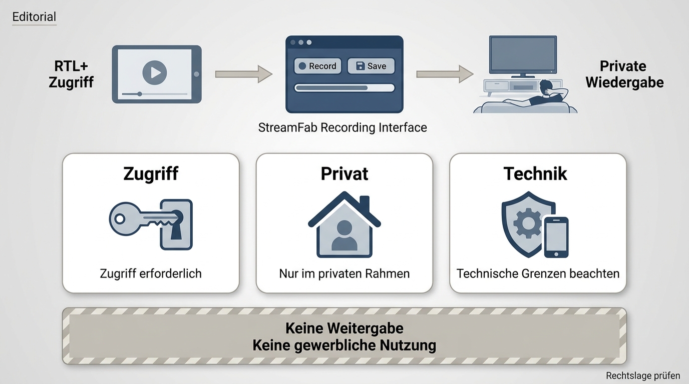 RTL+ Privatkopie: rechtliche Grenzen durch private Nutzung und technische Schutzmaßnahmen