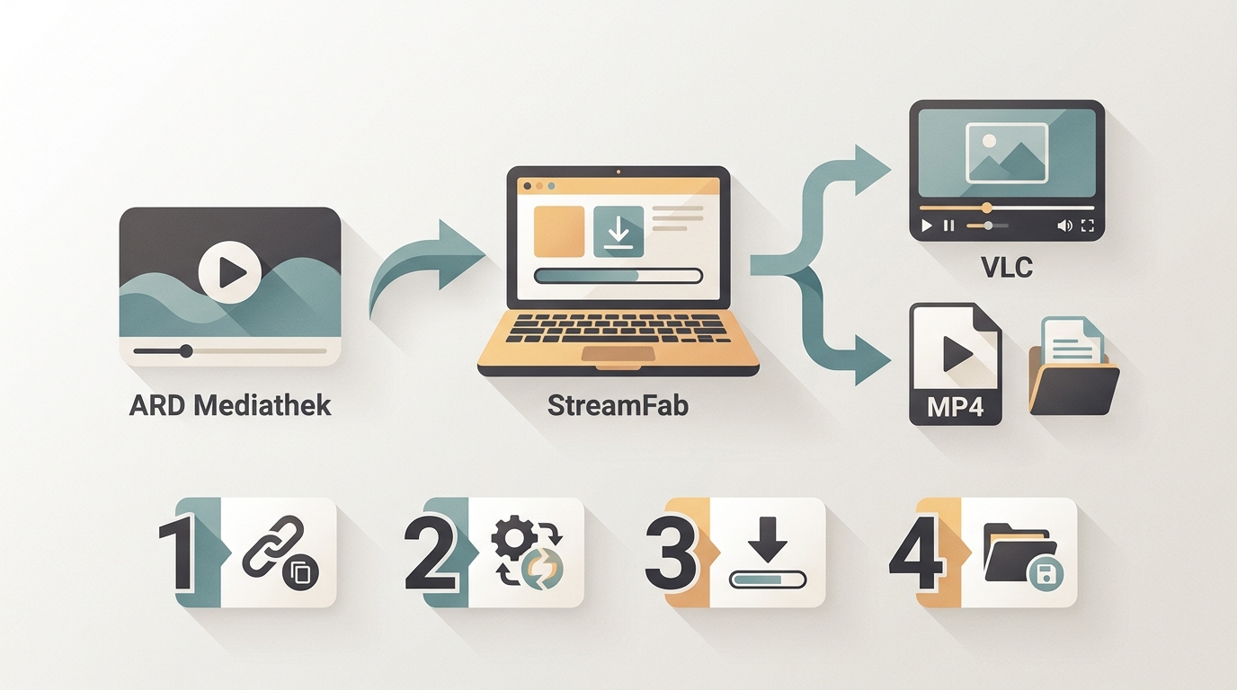 ARD Mediathek herunterladen: MP4, Speicherort und 4 Methoden