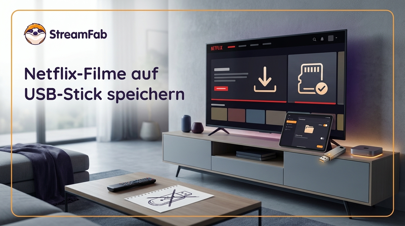 Netflix-Filme auf USB-Stick speichern: Was 2026 möglich ist