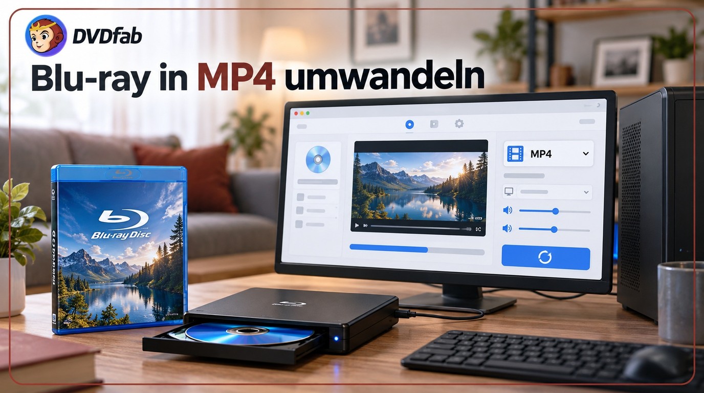 Blu-ray in MP4 umwandeln: Converter, Anleitung und Qualitäts-Tipps