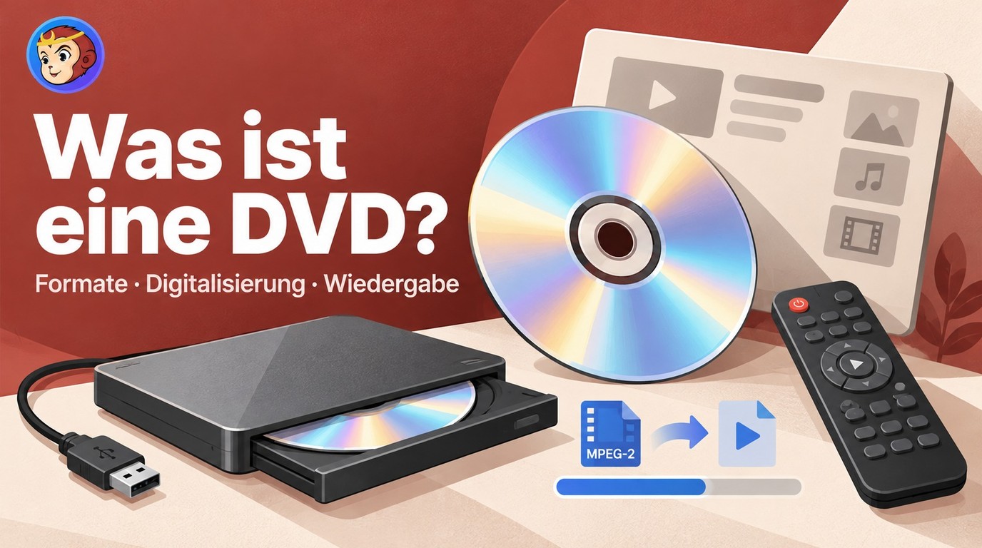 Was ist eine DVD? Formate, Digitalisierung und Wiedergabe erklärt