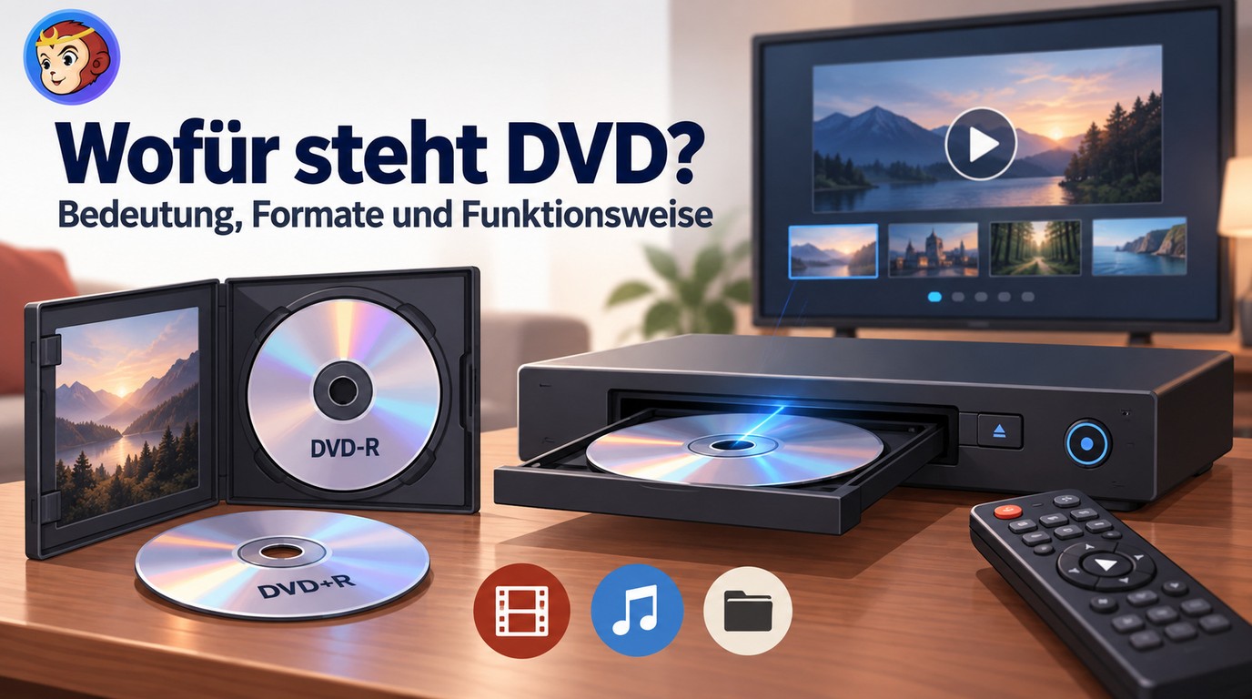 Wofür steht DVD? Bedeutung, Formate und Funktionsweise im Überblick