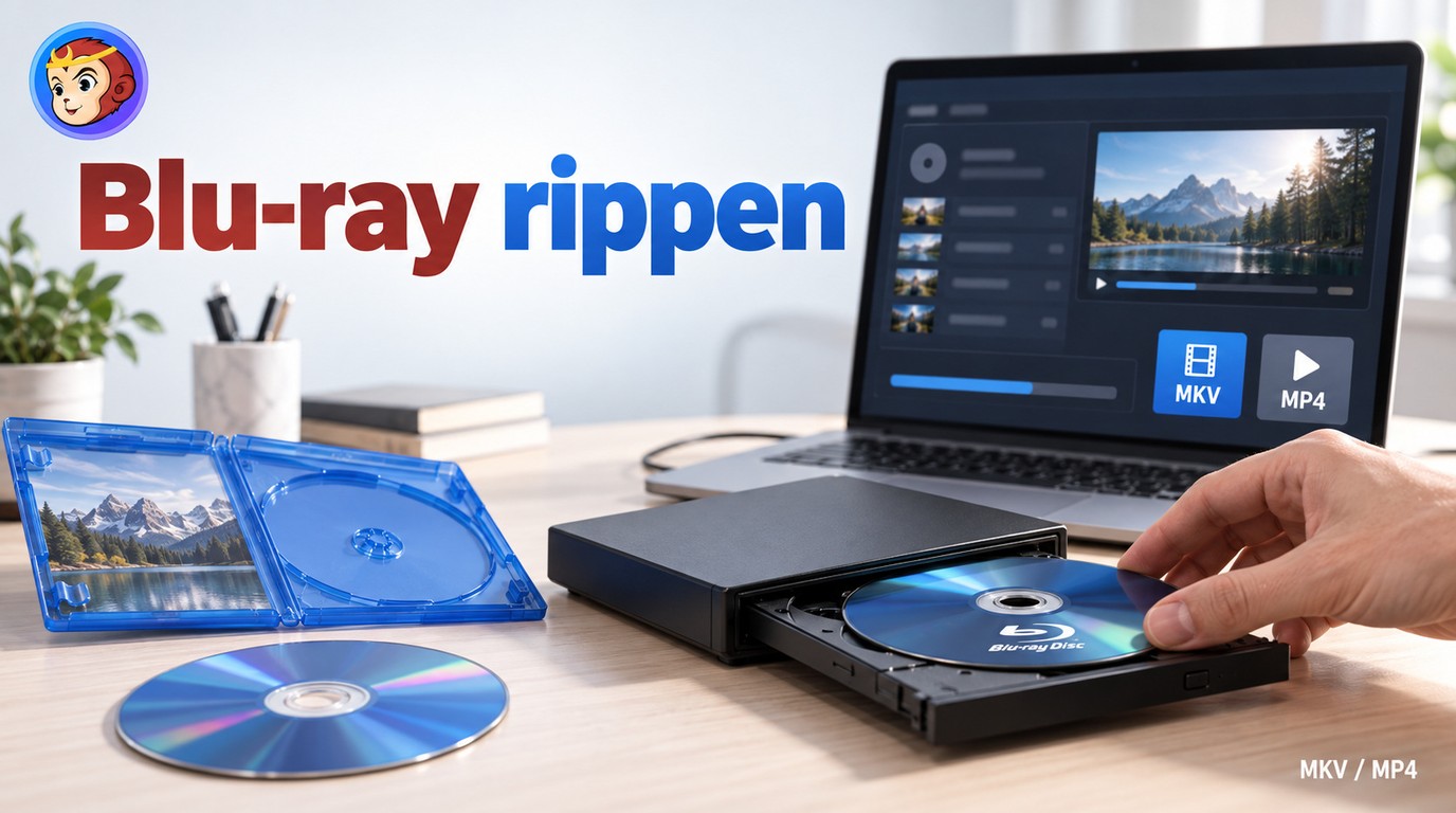 Blu-ray rippen: Laufwerk, Software und MKV oder MP4 richtig wählen