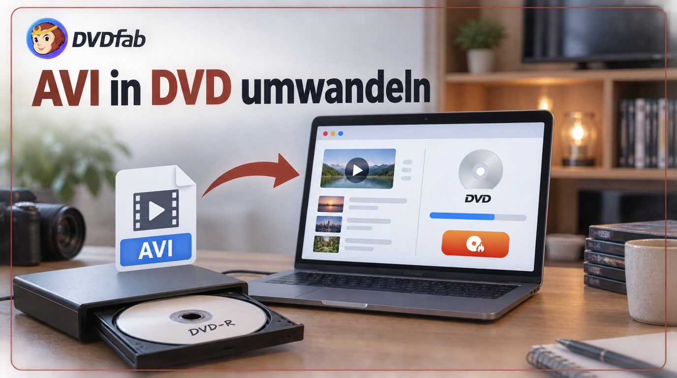AVI in DVD umwandeln: 4 Tools ohne Wasserzeichen-Falle