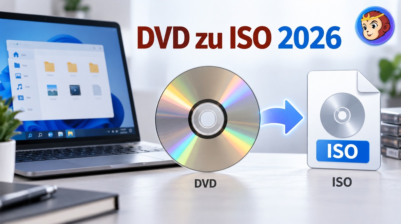 ISO Maker für Windows: DVD und Dateien als ISO sichern