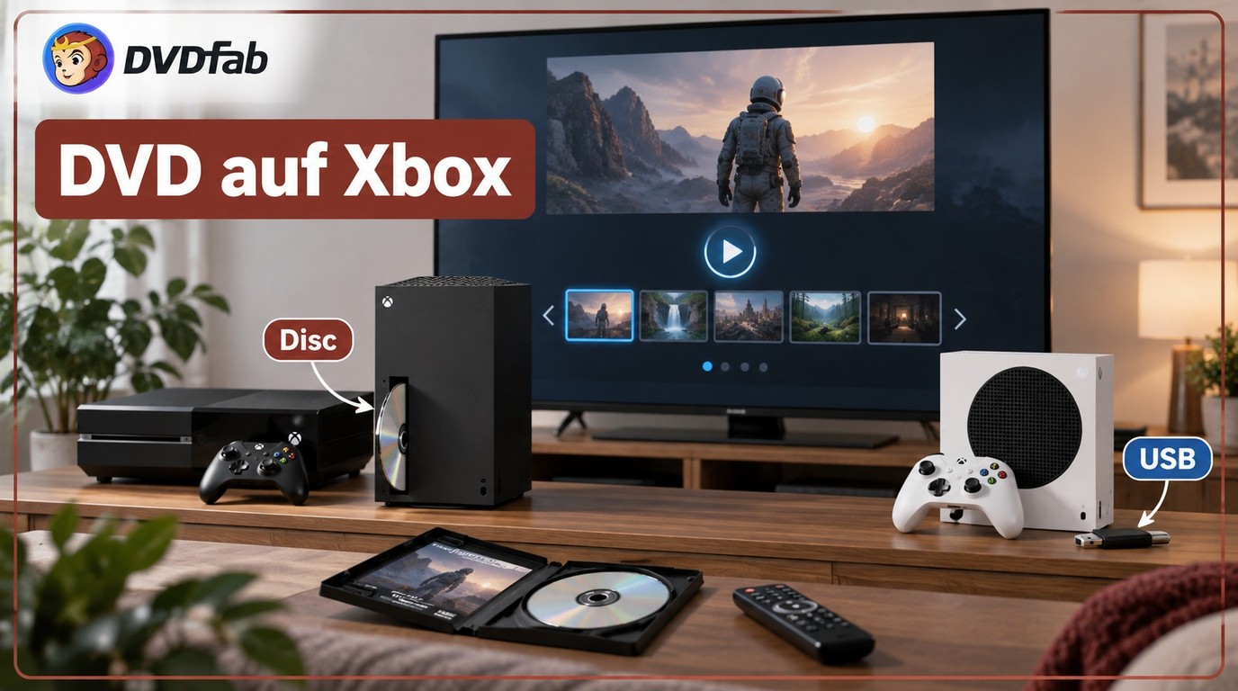 Xbox DVD abspielen: Xbox One und Series X/S in 3 Schritten