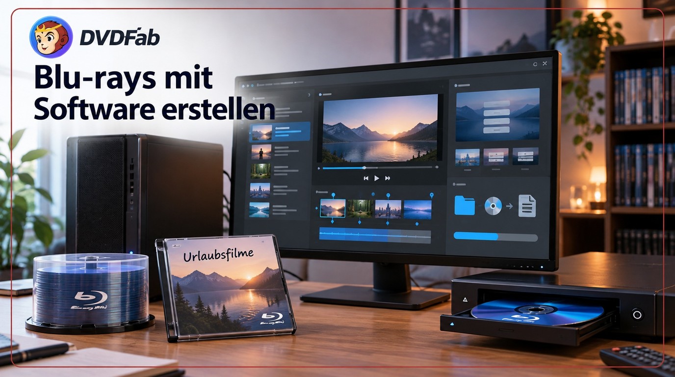 Blu-ray erstellen 2026: Software für Video-Discs, ISO und BDMV